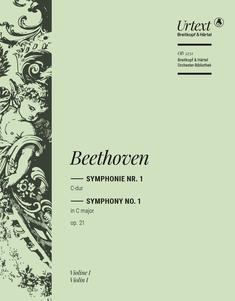 Symphony No. 1 in C major Op. 21 [violin 1 part]