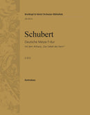 Deutsche Messe in F major D 872 [double bass part]