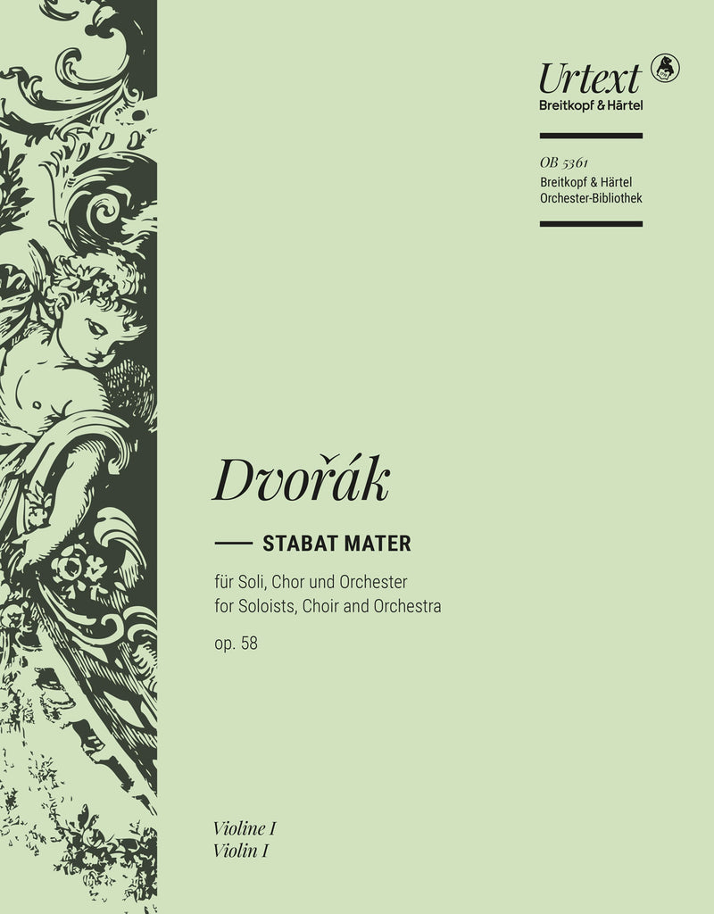 Stabat mater Op. 58 [violin 1 part]