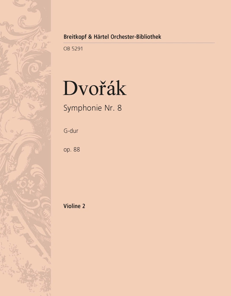 Symphony No. 8 in G major Op. 88 [violin 2 part]
