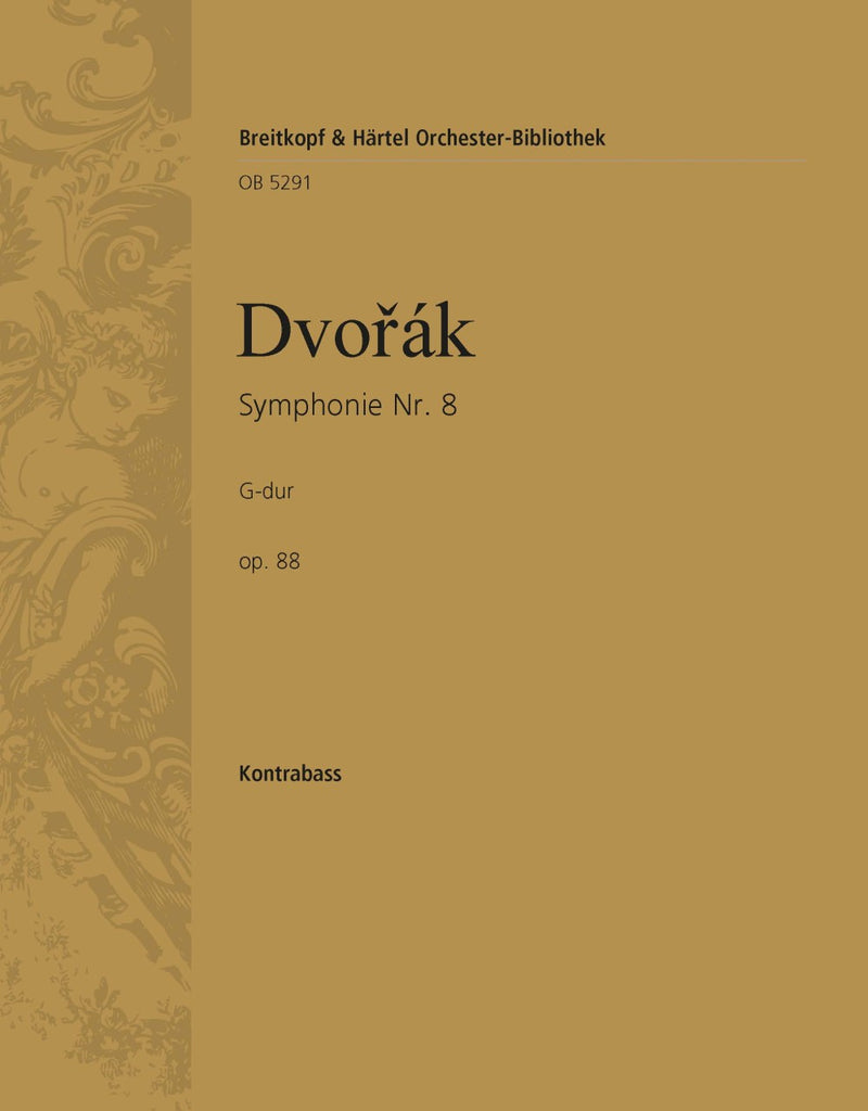 Symphony No. 8 in G major Op. 88 [double bass part]