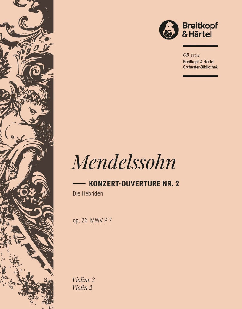 The Hebrides MWV P 7 Op. 26 – Concert Overture No. 2 [violin 2 part]