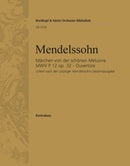 Fairy Tale of the Fair Melusine MWV P 12 Op. 32 – Overture [double bass part]