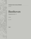 Symphony No. 9 D minor = Symphonie Nr. 9, op. 125 (Hauschild校訂) [viola part]