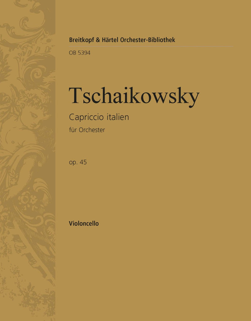 Capriccio italien Op. 45 [violoncello part]