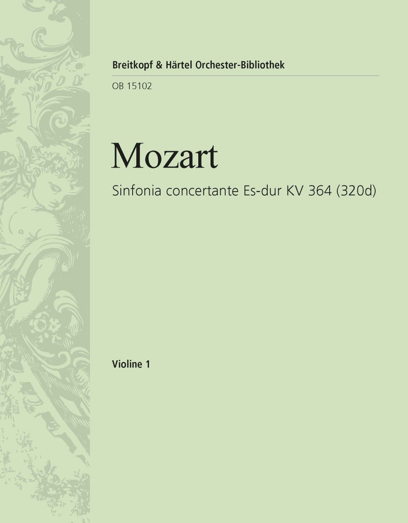 Sinfonia concertante in Eb major K. 364 (320d) [violin 1 part]