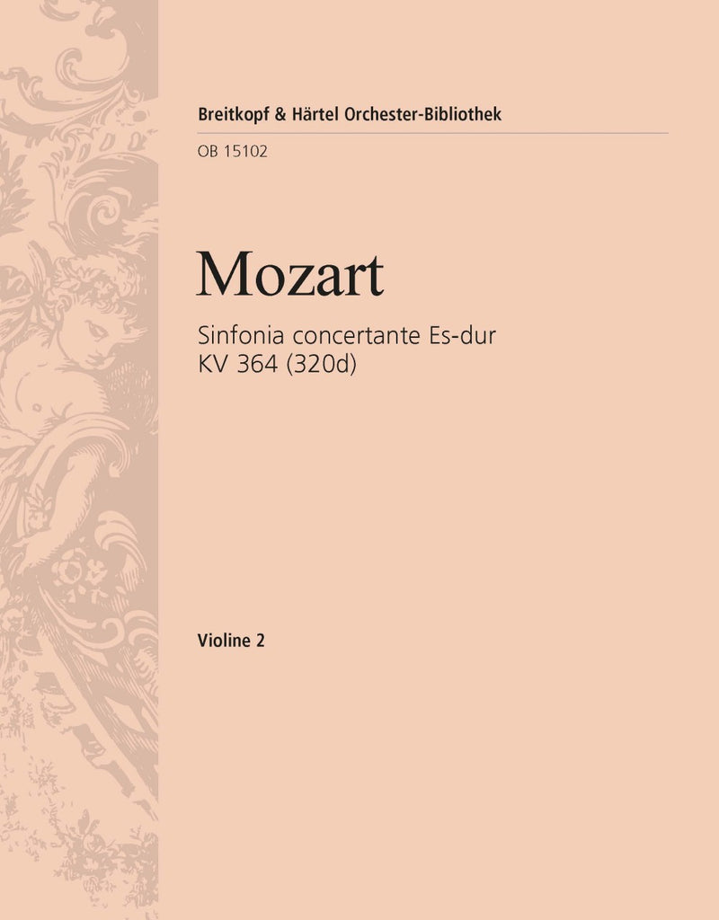 Sinfonia concertante in Eb major K. 364 (320d) [violin 2 part]