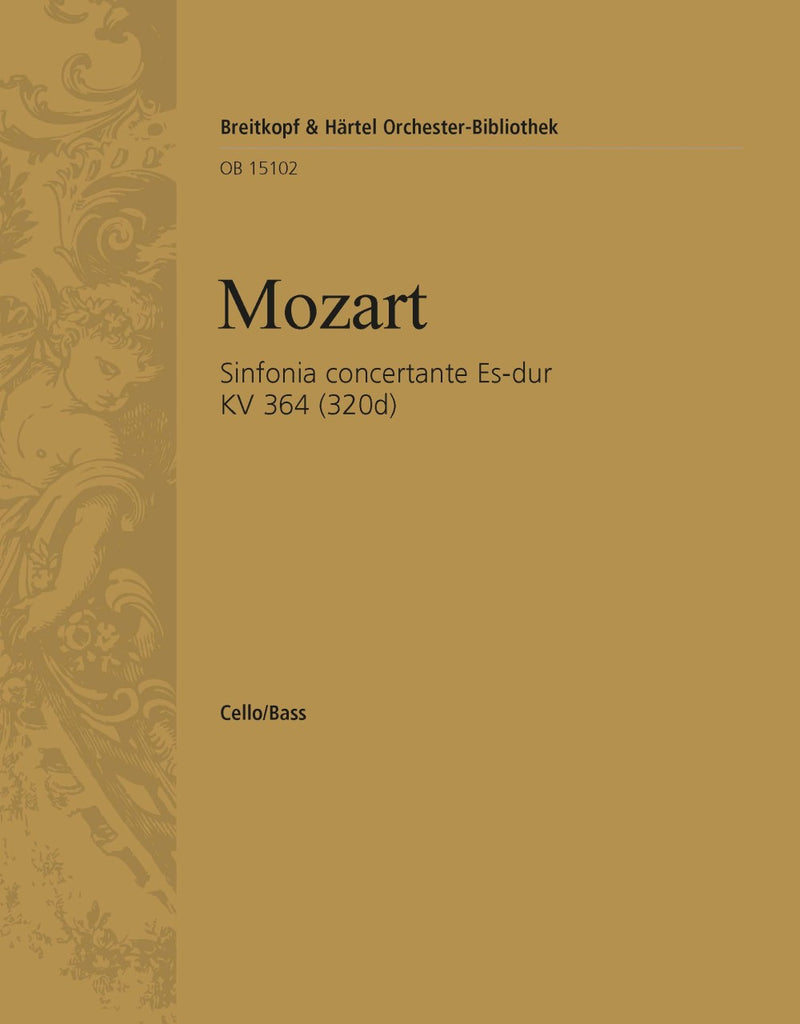 Sinfonia concertante in Eb major K. 364 (320d) [basso (cello/double bass) part]