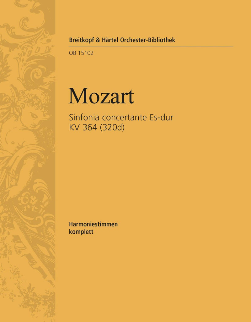 Sinfonia concertante in Eb major K. 364 (320d) [wind parts]