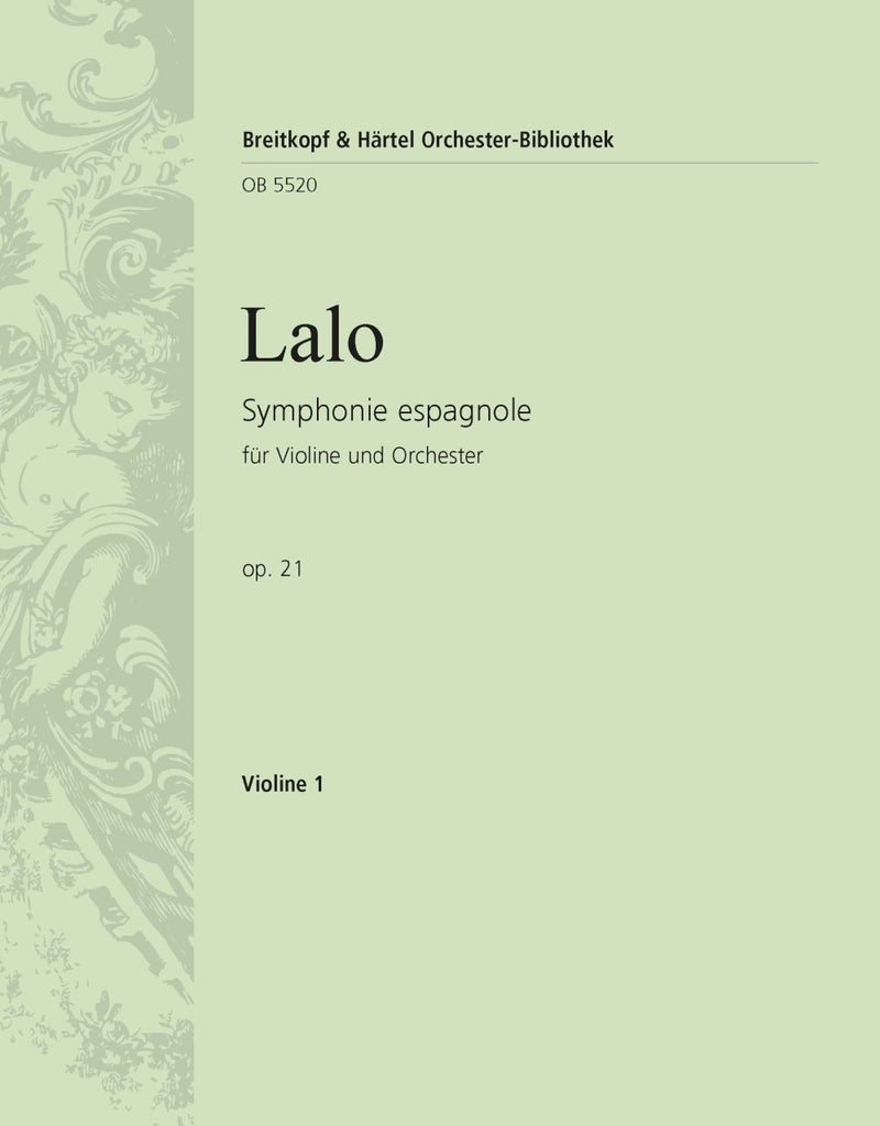 Symphonie espagnole Op. 21 [violin 1 part]