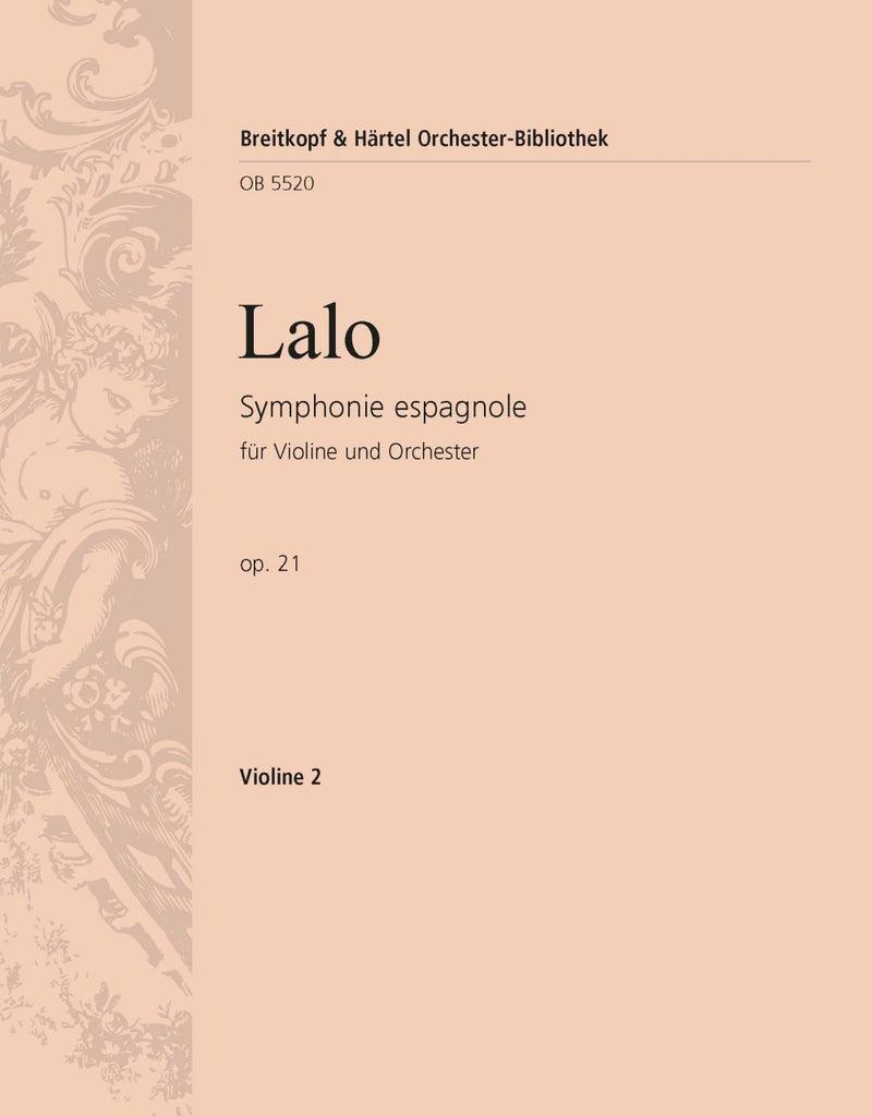 Symphonie espagnole Op. 21 [violin 2 part]