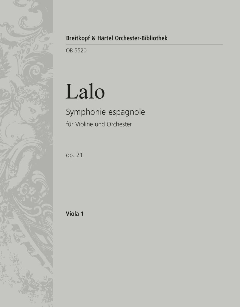 Symphonie espagnole Op. 21 [viola part]