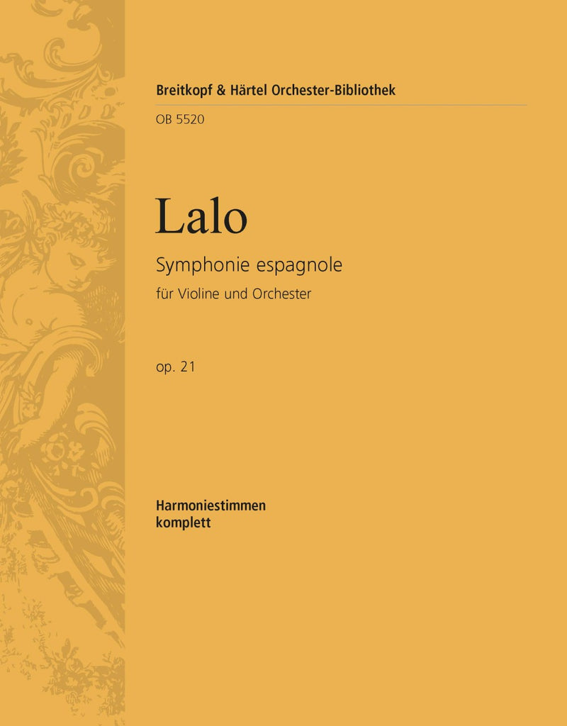 Symphonie espagnole Op. 21 [wind parts]