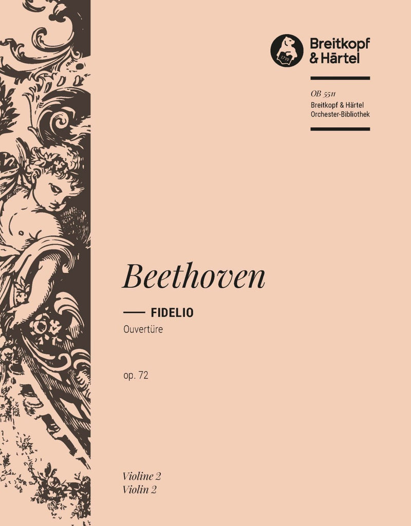 Fidelio Op. 72 – Overture [violin 2 part]
