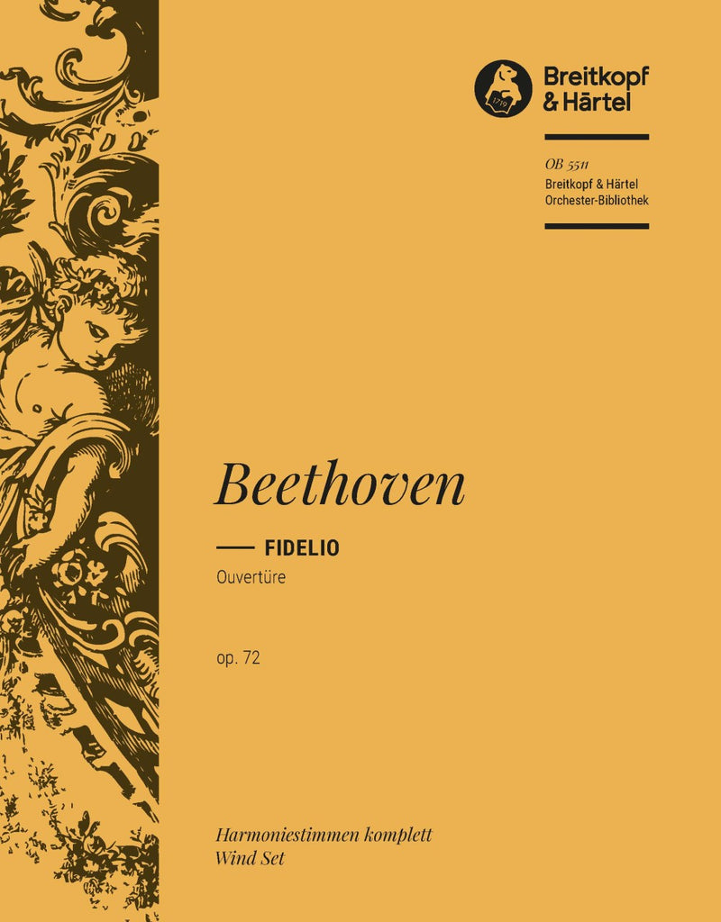 Fidelio Op. 72 – Overture [wind parts]
