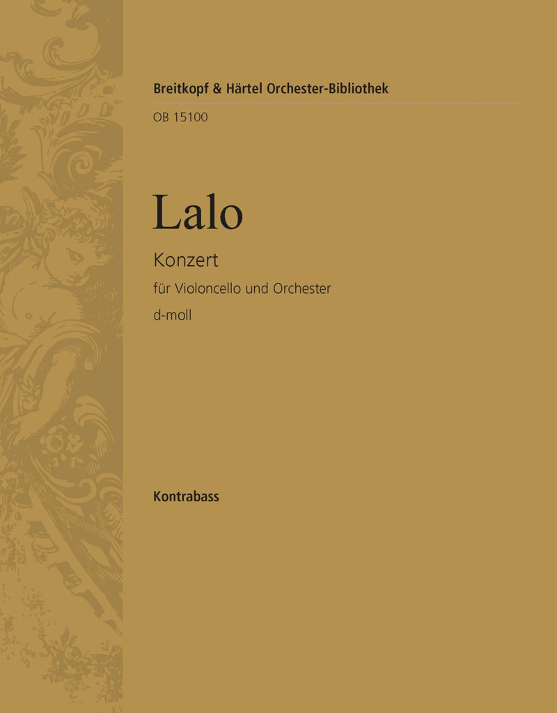 Violoncello Concerto in D minor [double bass part]