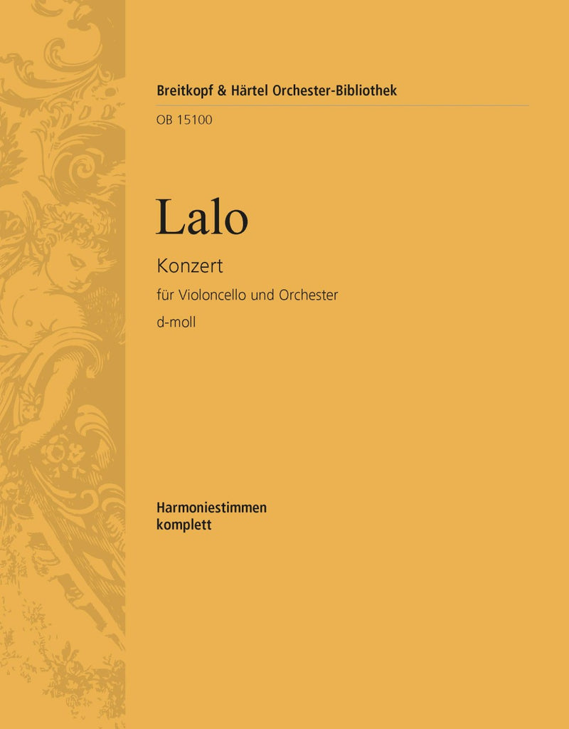 Violoncello Concerto in D minor [wind parts]