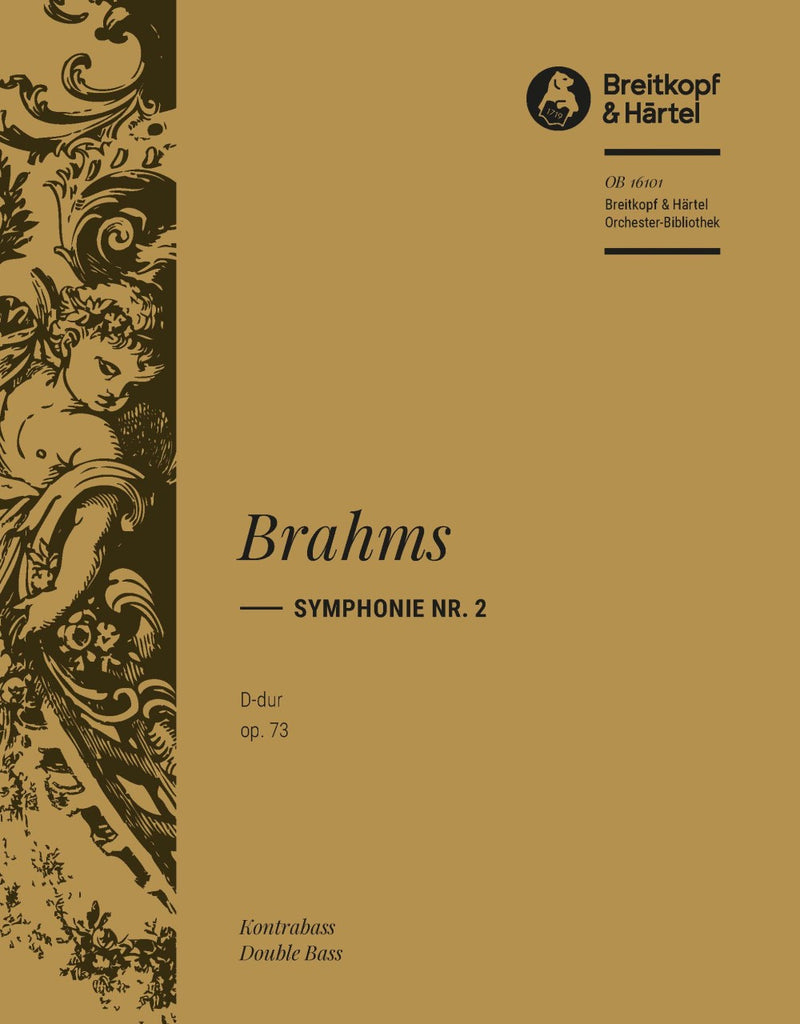 Symphony No. 2 in D major Op. 73 [double bass part]