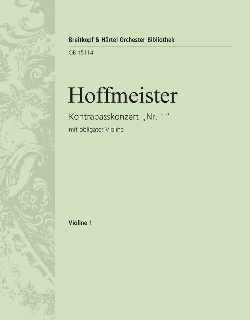 Double Bass Concerto "No. 1" [violin 1 part]