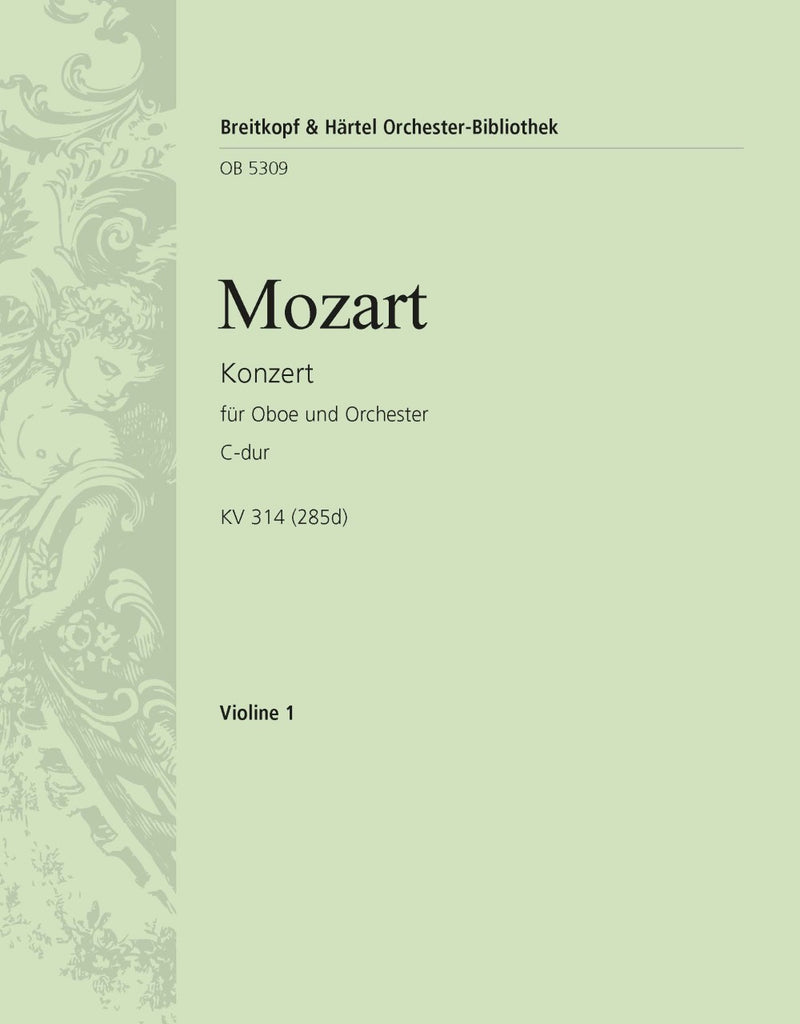 Oboe Concerto in C major K. 314 (285d) [violin 1 part]