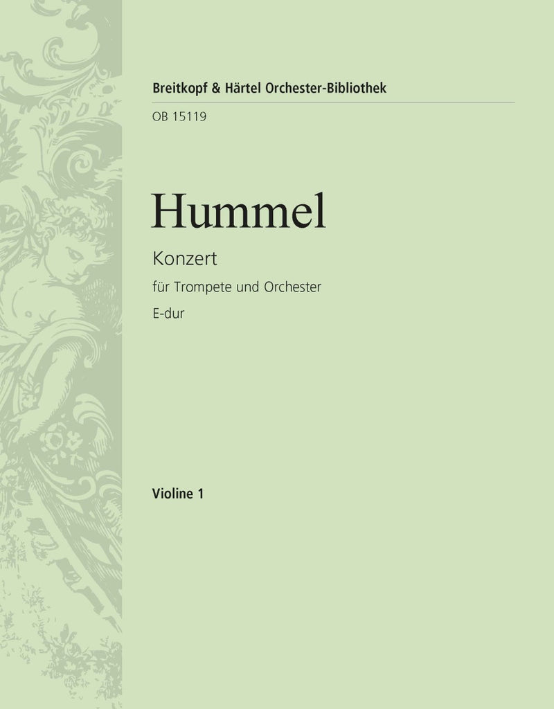 Trumpet Concerto in E major [violin 1 part]