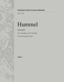 Trumpet Concerto in E major – Version in Eb major [viola part]