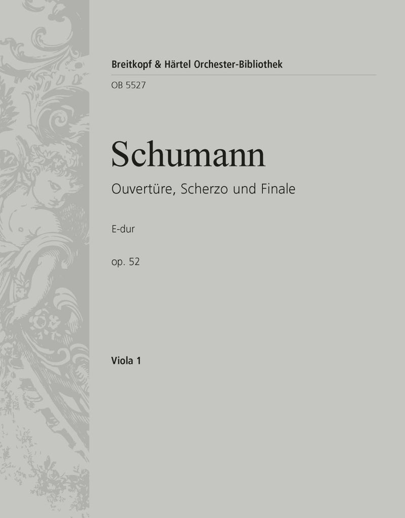 Overture, Scherzo and Finale in E major Op. 52 [viola part]
