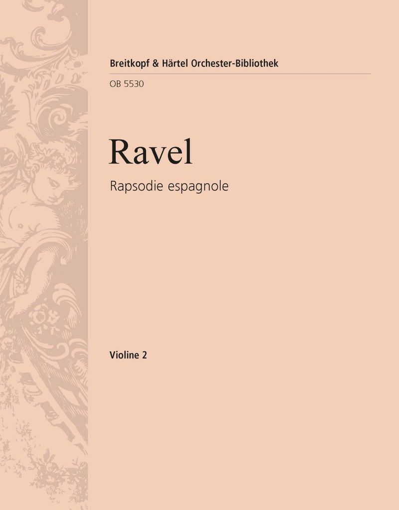 Rapsodie espagnole [violin 2 part]