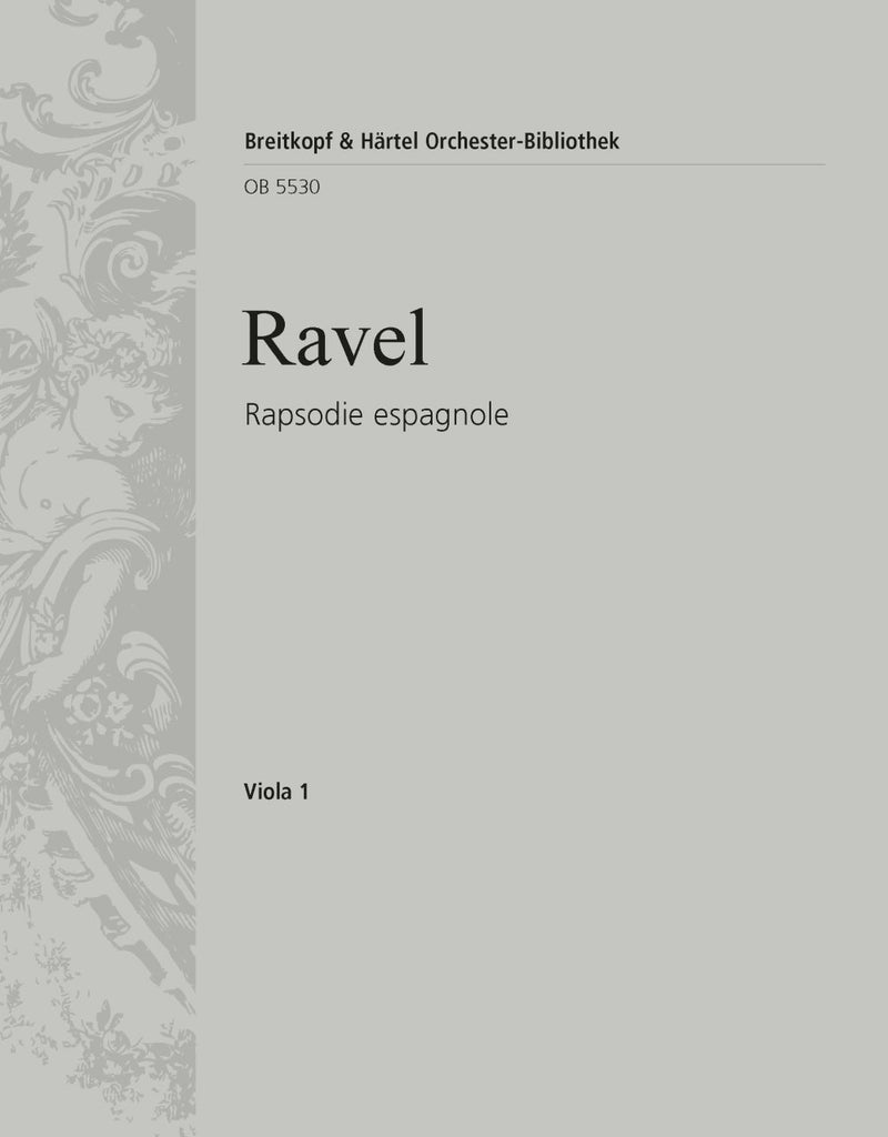 Rapsodie espagnole [viola part]