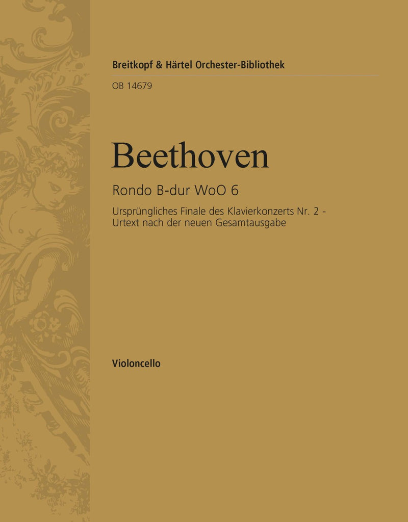 Rondo in Bb major WoO 6 [violoncello part]