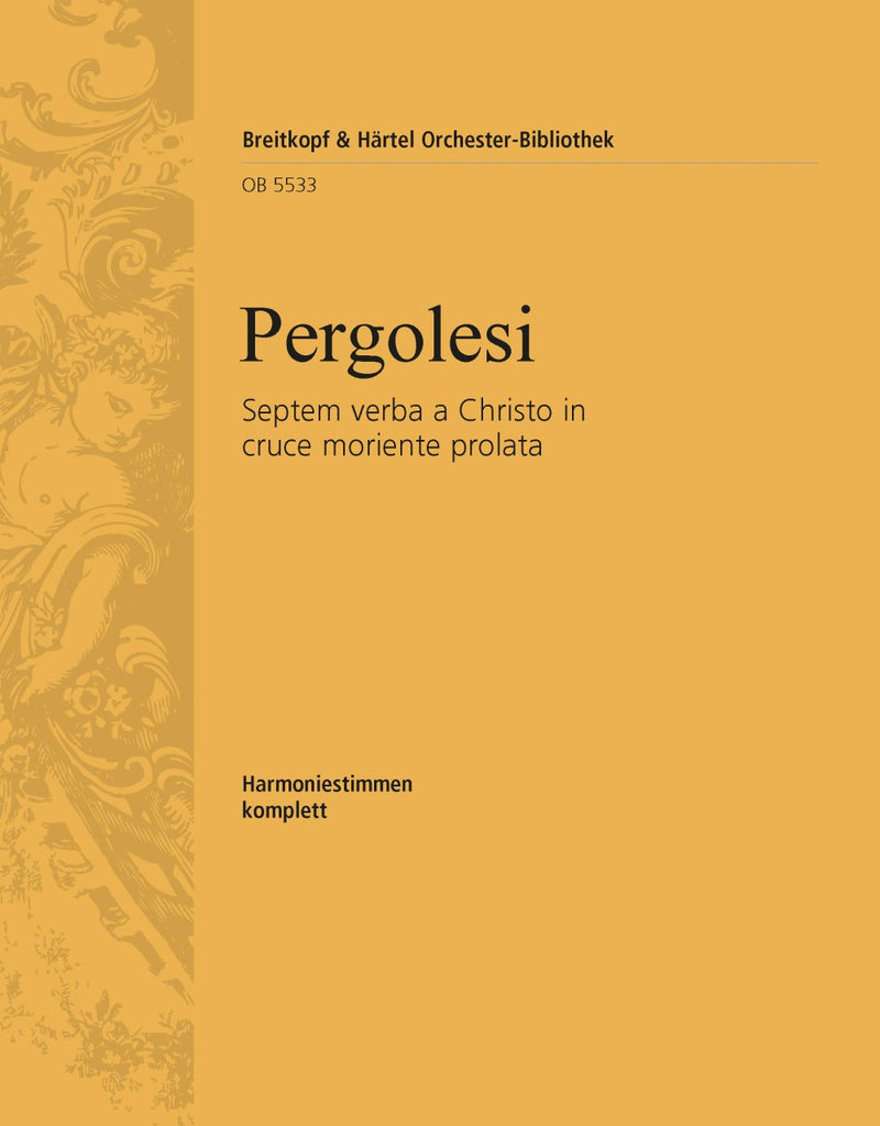 Septem verba a Christo in cruce moriente prolata [wind parts]