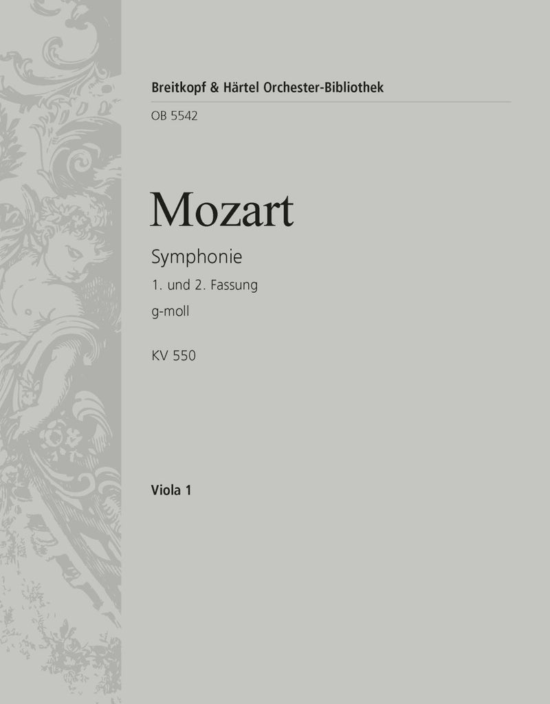 Symphony [No. 40] in G minor K. 550 [viola part]