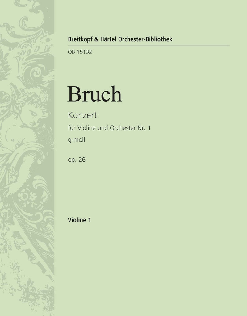 Violin Concerto No. 1 in G minor Op. 26 [violin 1 part]
