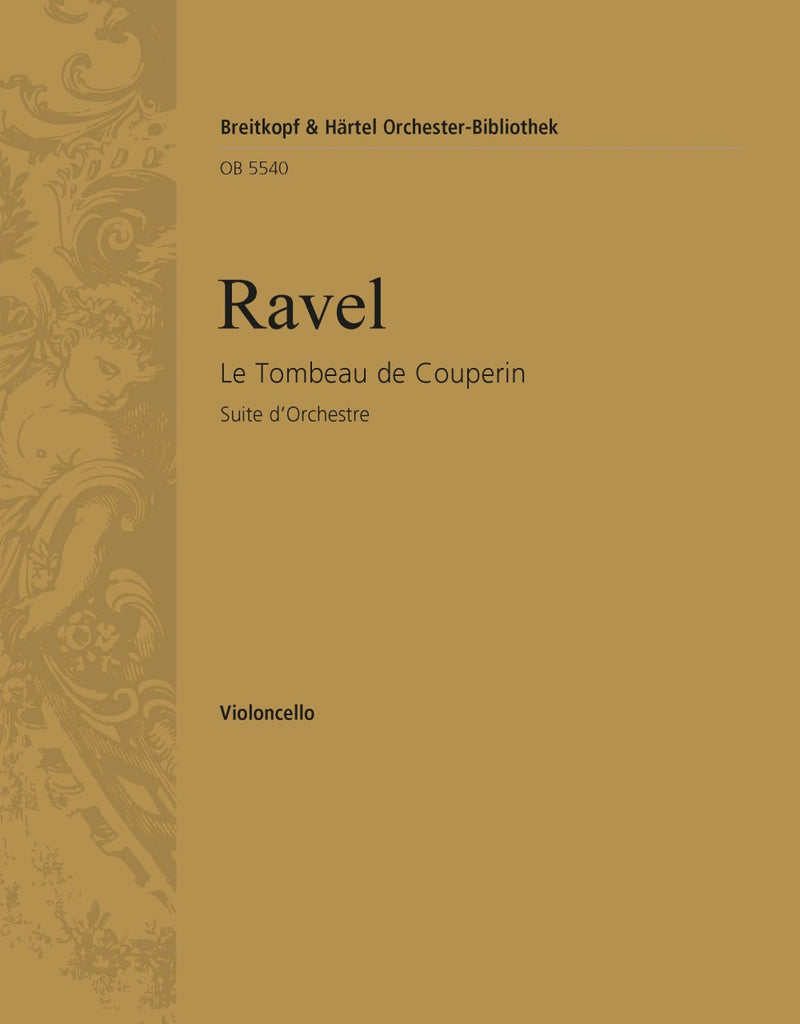 Le Tombeau de Couperin [violoncello part]