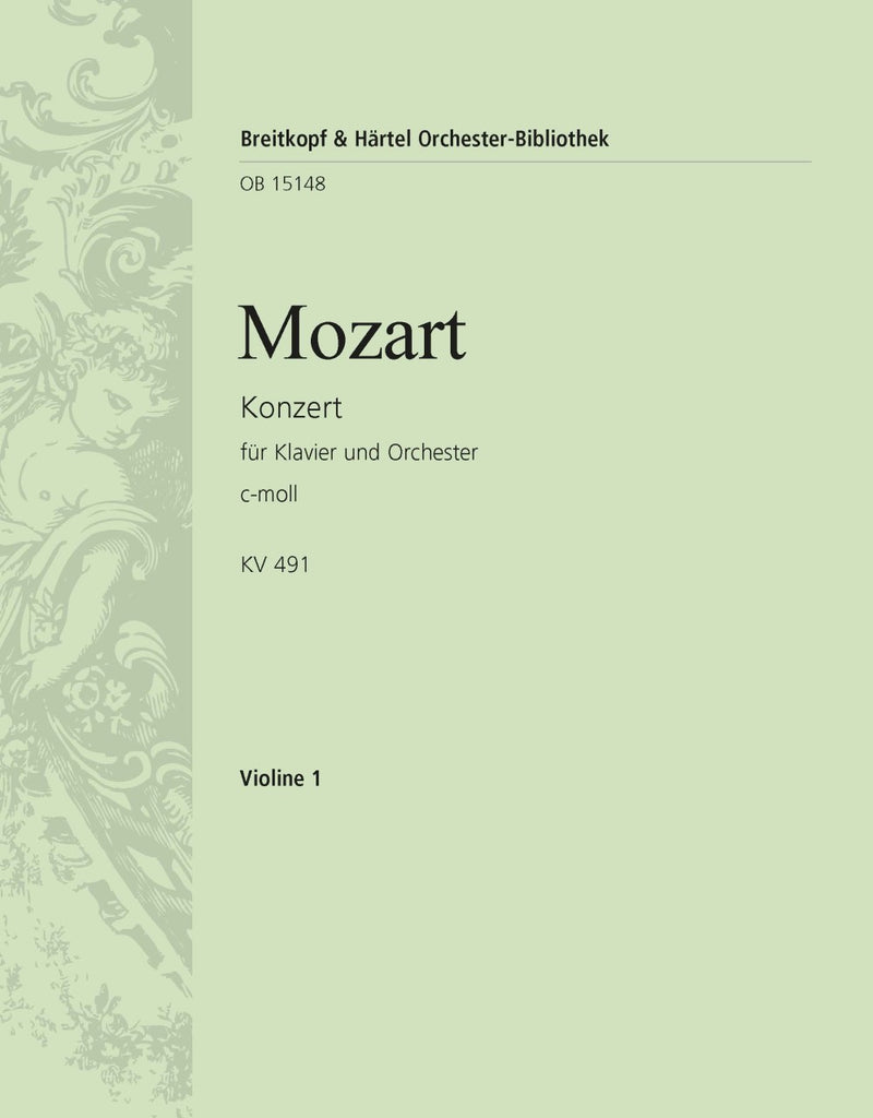 Piano Concerto in C minor K. 491 [violin 1 part]