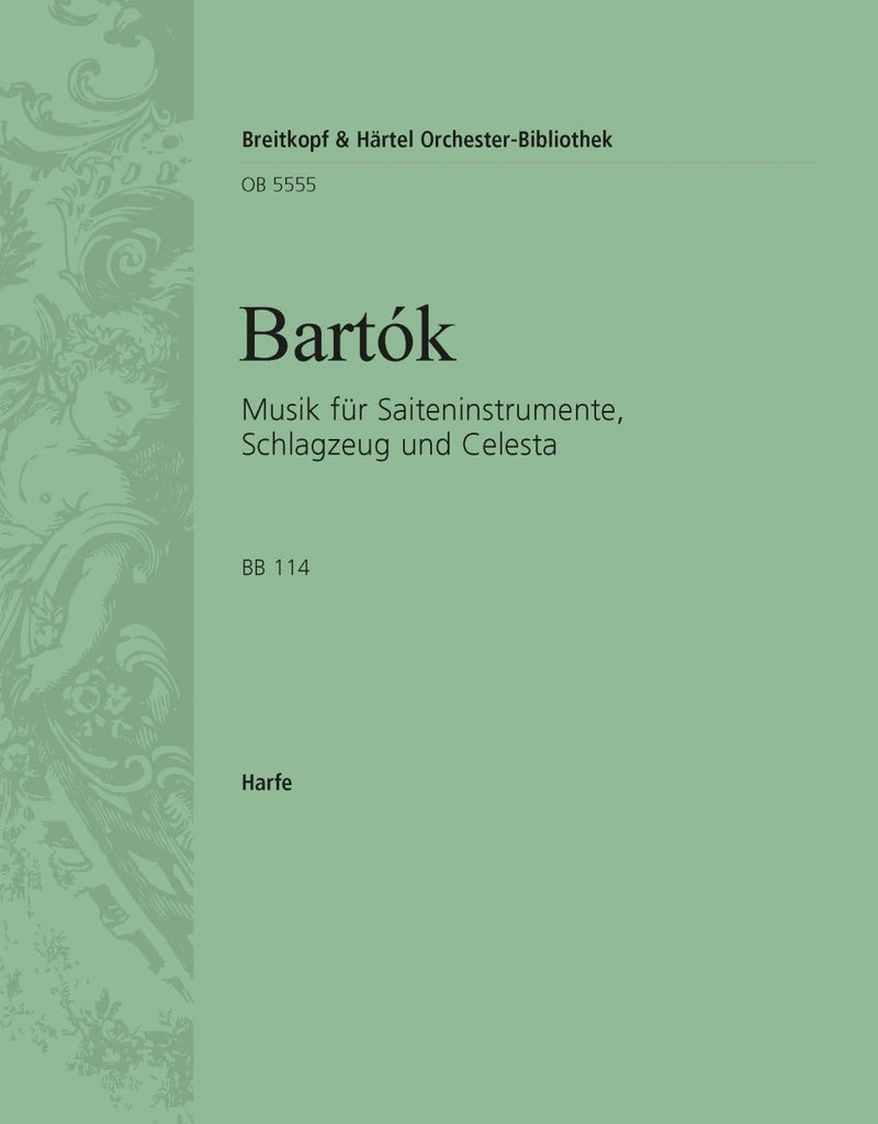 Music for String Instruments, Percussion and Celesta BB 114 [harp part]