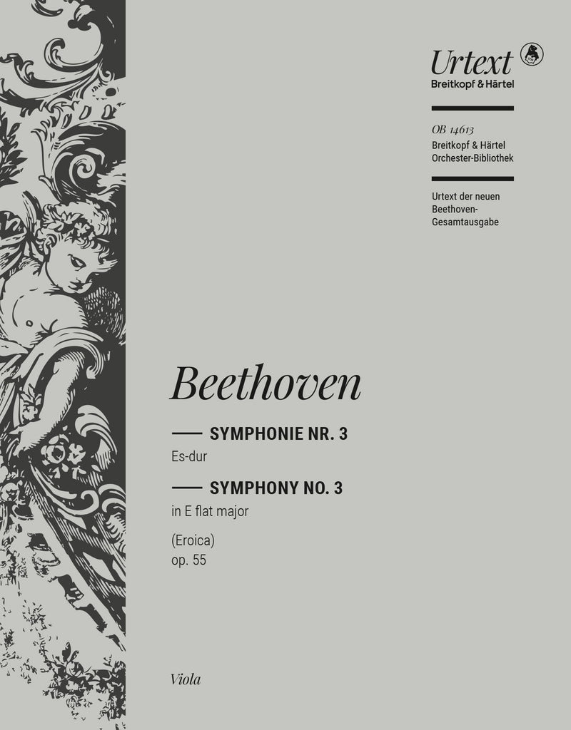 Symphony No. 3 in Eb major Op. 55 (Churgin校訂) [viola part]