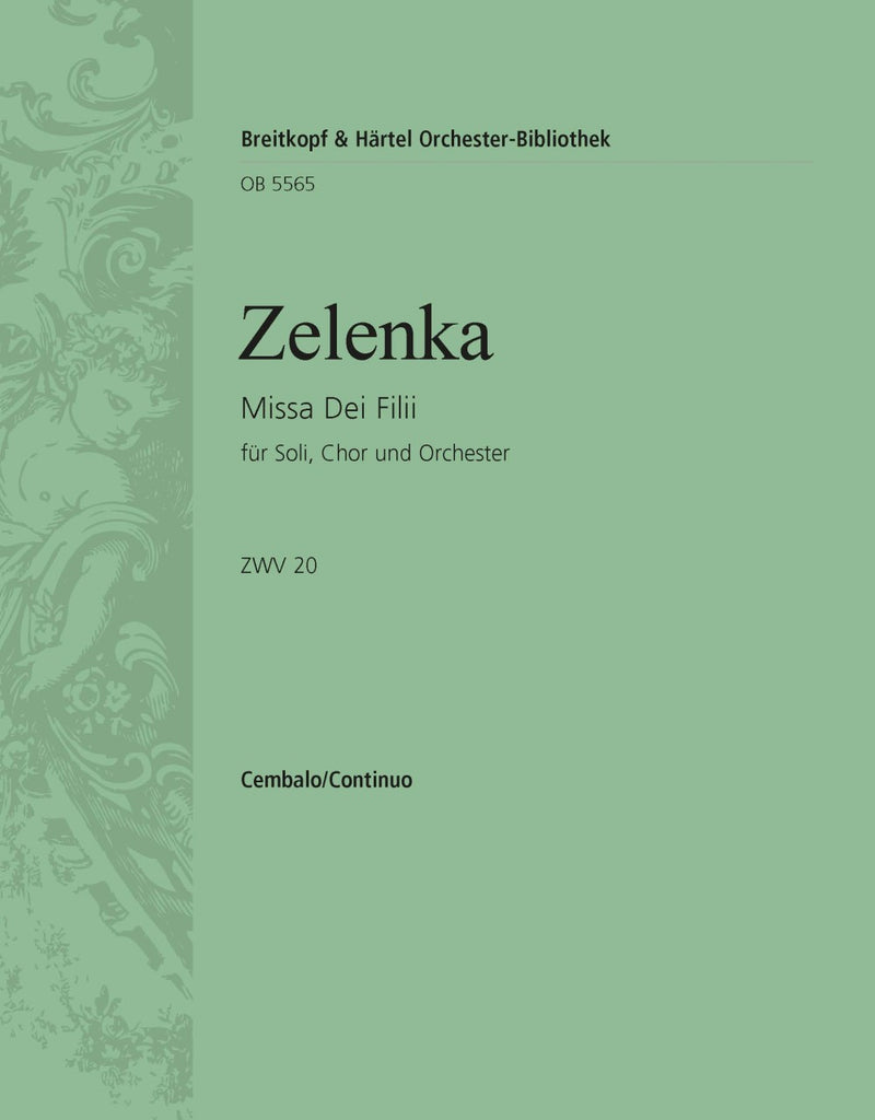 Missa Dei Filii ZWV 20 [continuo (figured) part]