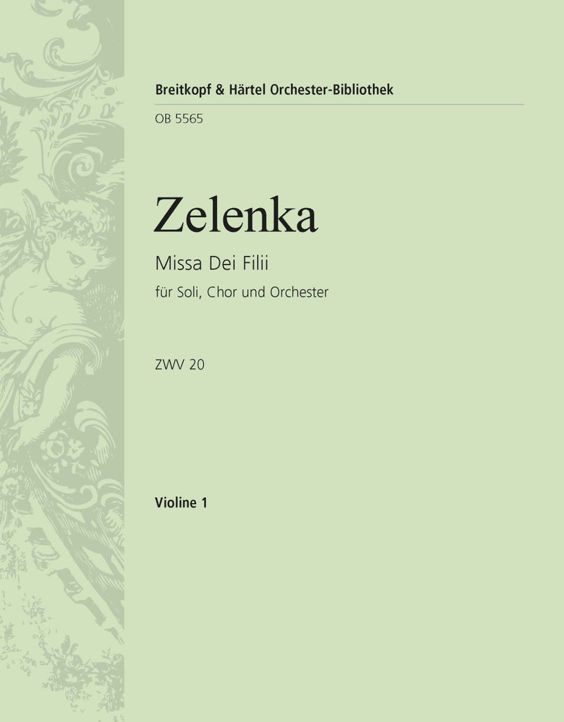 Missa Dei Filii ZWV 20 [violin 1 part]