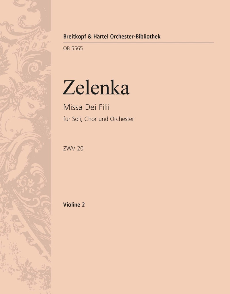 Missa Dei Filii ZWV 20 [violin 2 part]