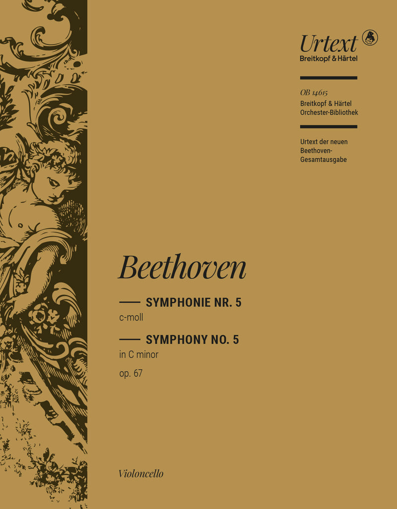 Symphony No. 5 in C minor Op. 67 (Dufner校訂) [violoncello part]