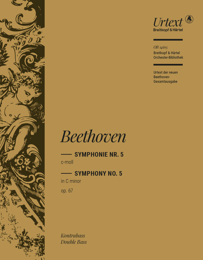 Symphony No. 5 in C minor Op. 67 (Dufner校訂) [double bass part]