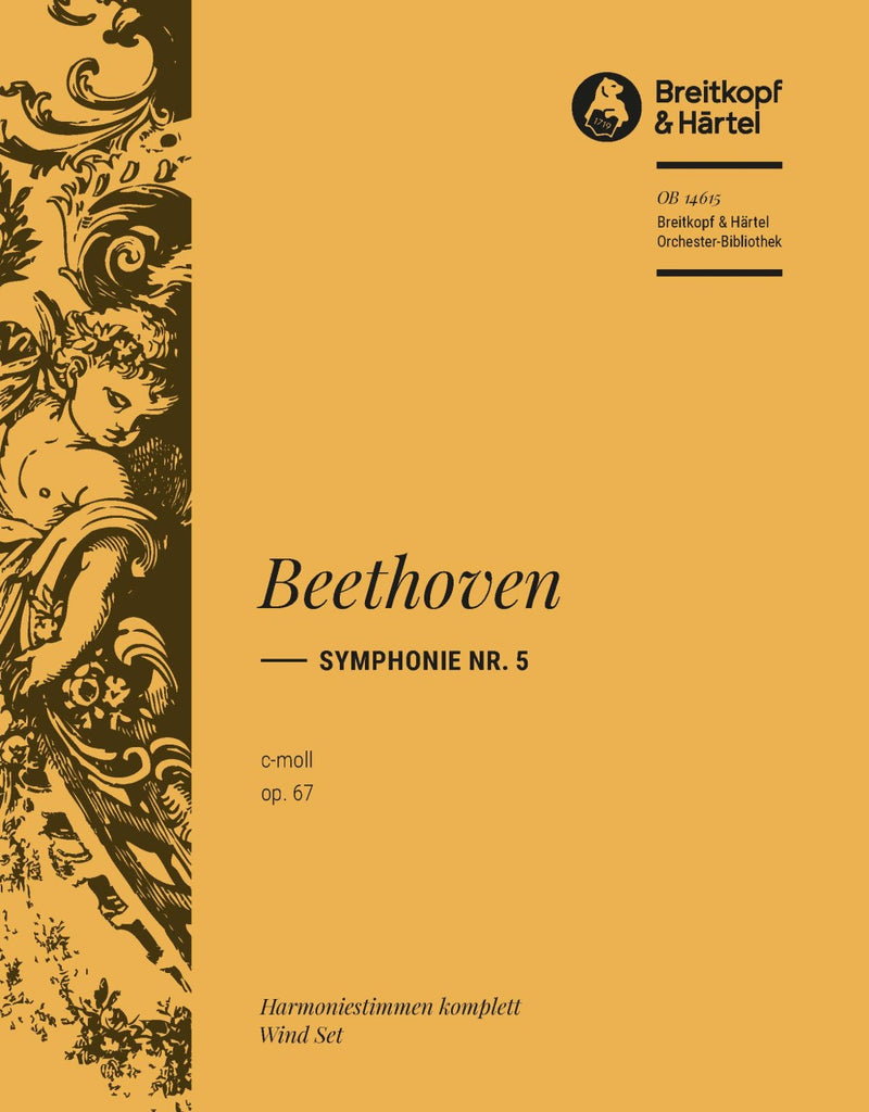 Symphony No. 5 in C minor Op. 67 (Dufner校訂) [wind parts]