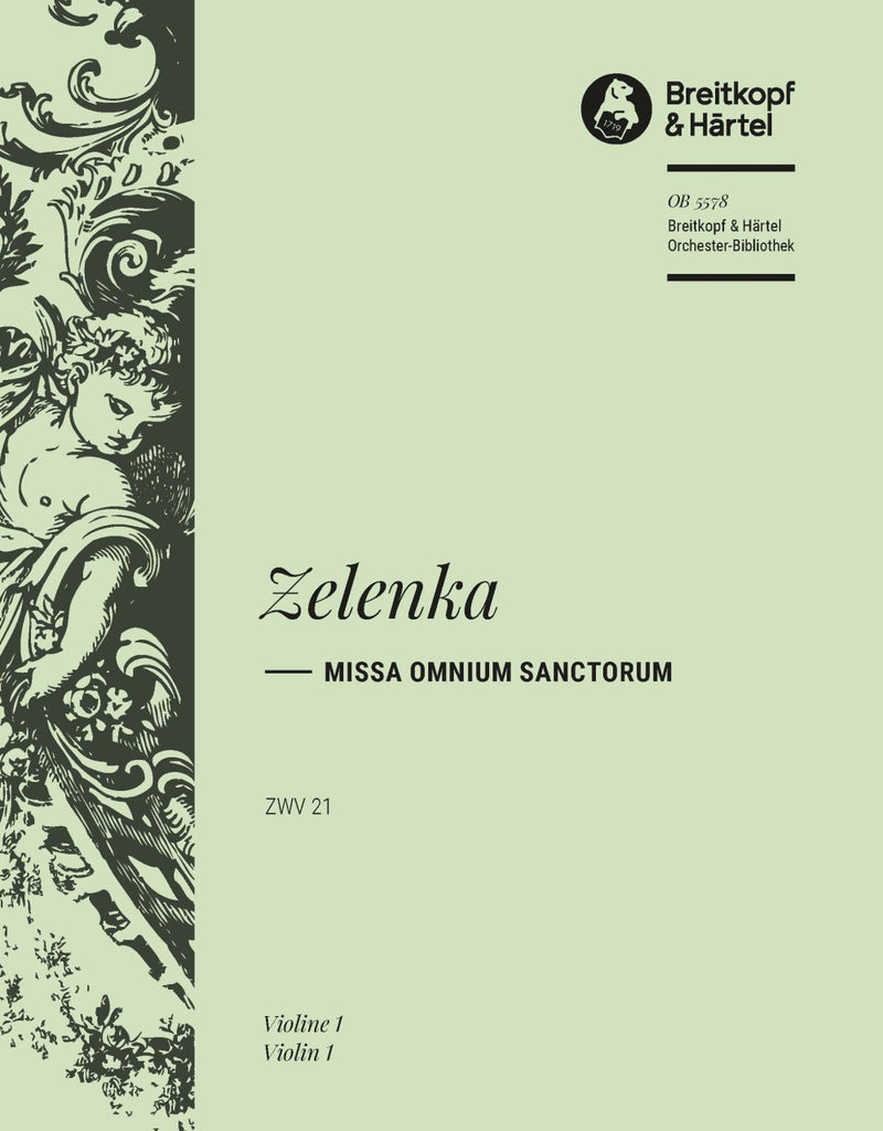 Missa Omnium Sanctorum ZWV 21 [violin 1 part]