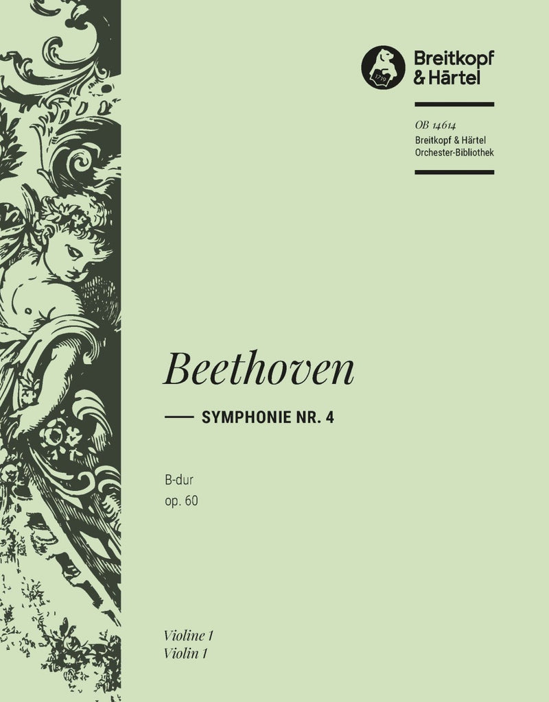 Symphony No. 4 in Bb major op. 60 (Churgin校訂) [violin 1 part]