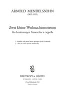 2 kleine Weihnachtsmotetten