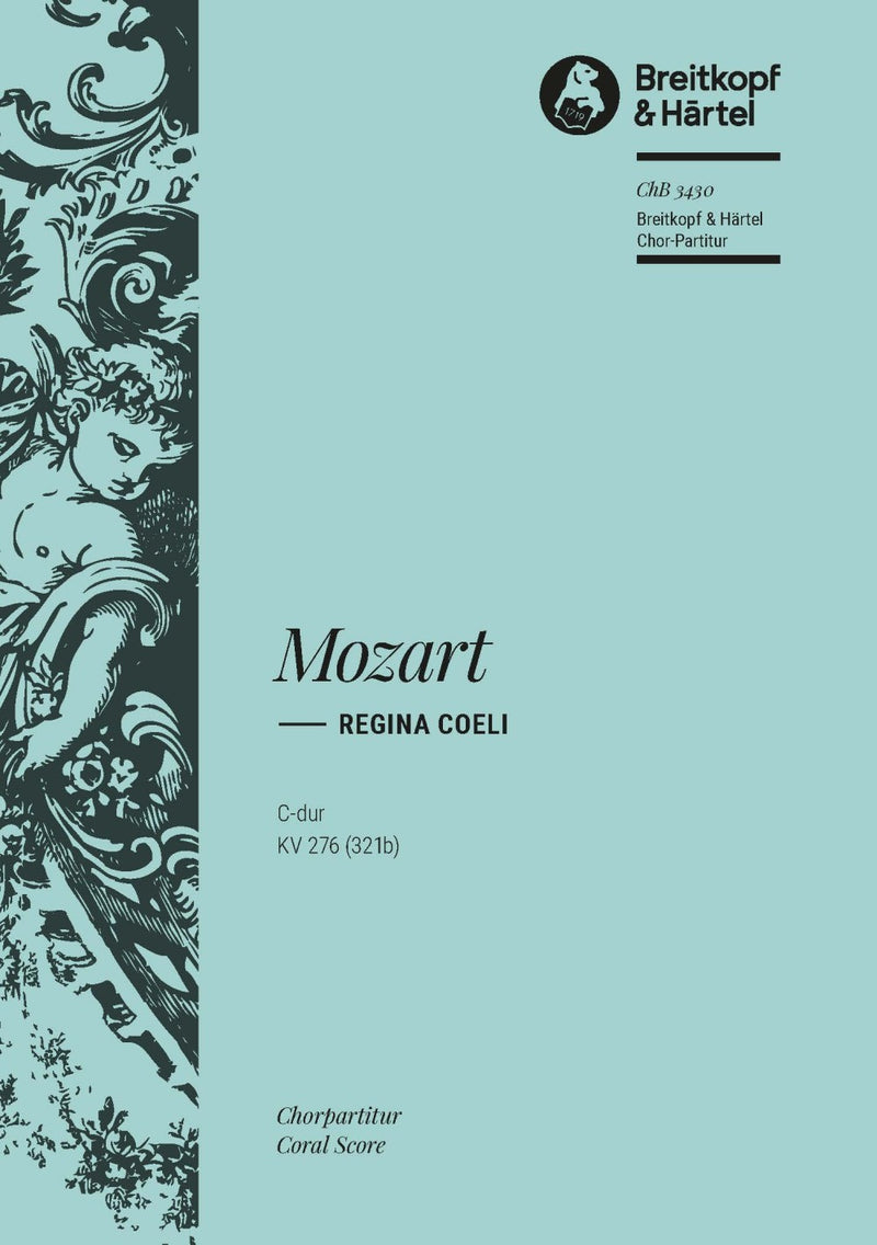 Regina coeli in C major K. 276 (321b) [合唱楽譜]