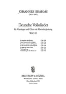 Deutsche Volkslieder WoO 33, No. 43 [合唱楽譜]