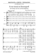 Deutsche Volkslieder WoO 33, No. 46 [合唱楽譜]