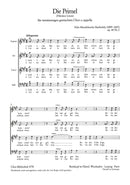 6 Lieder Op. 48, no. 2 [合唱楽譜]